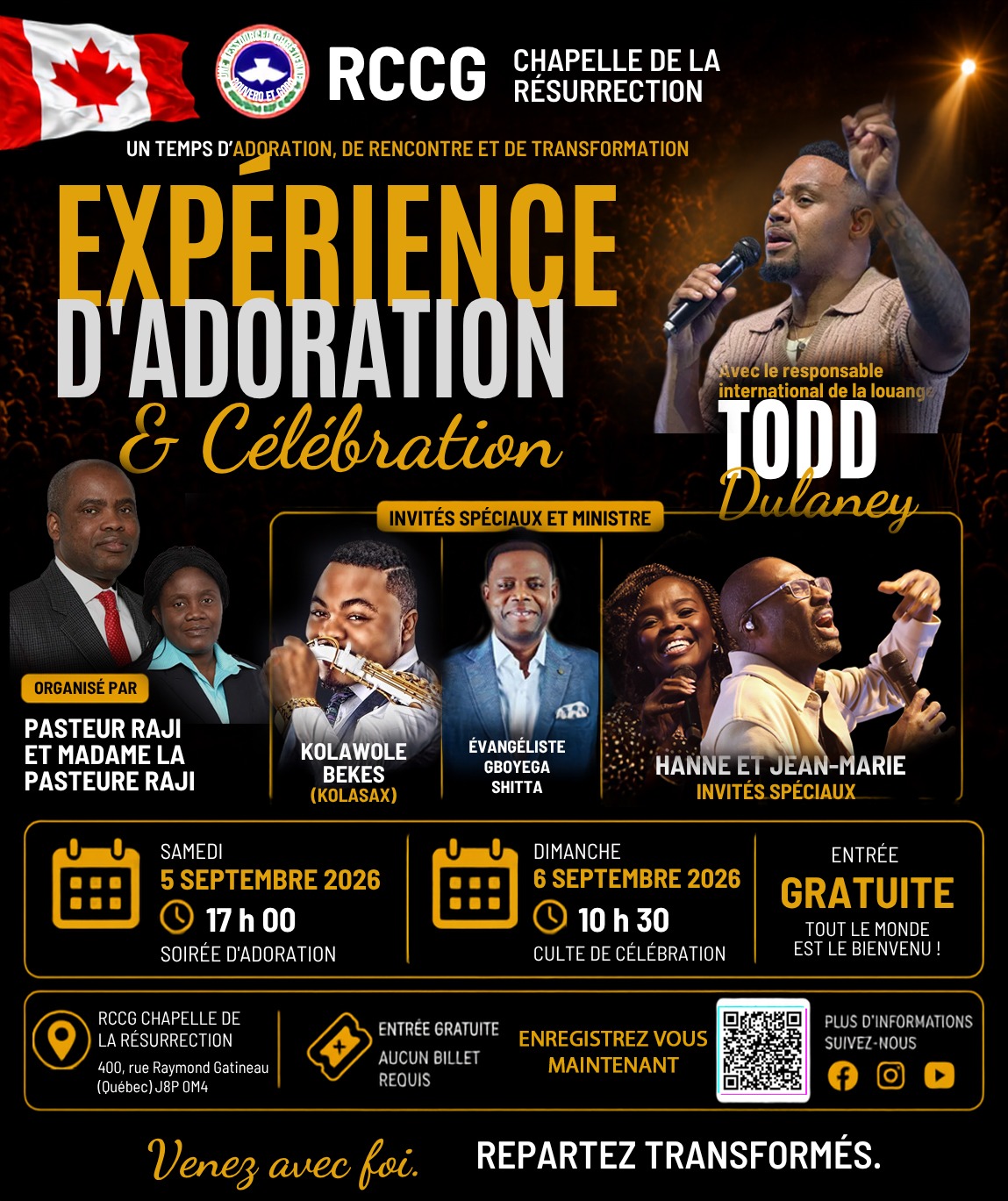 Worship Experience & Celebration